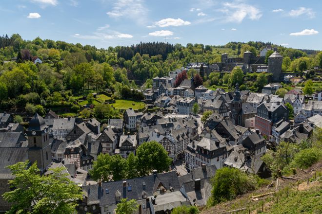 Monschau von oben